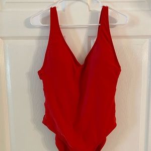 Target Brand Red One Piece Swim